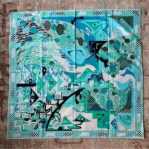 VTG NWOT Emilio Pucci Cotton Scarf